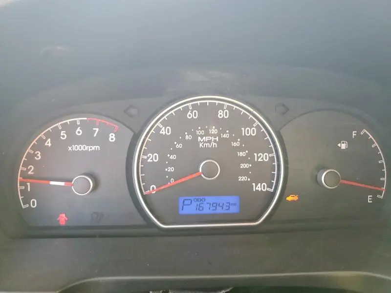 2010 HYUNDAI ELANTRA BLUE  