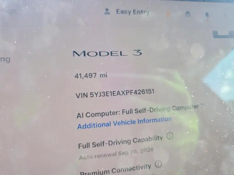 2023 TESLA MODEL 3   
