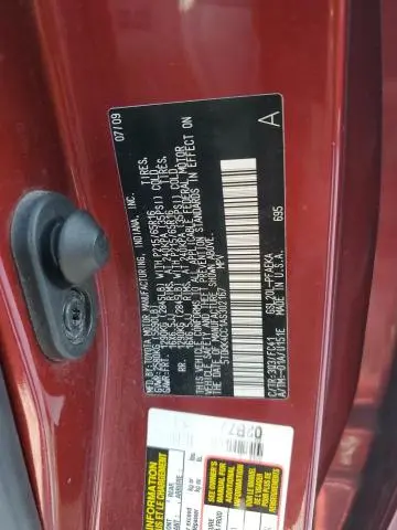 2010 TOYOTA SIENNA CE