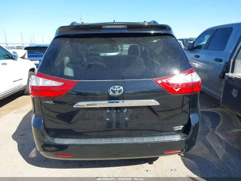2017 TOYOTA SIENNA LIMITED PREMIUM 7 PASSENGER