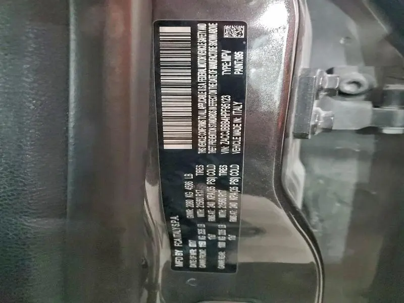 2017 JEEP RENEGADE LATITUDE  