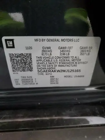 2021 BUICK ENCLAVE PREFERRED  