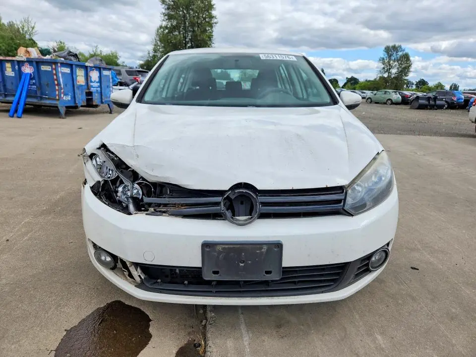 2012 VOLKSWAGEN GOLF   