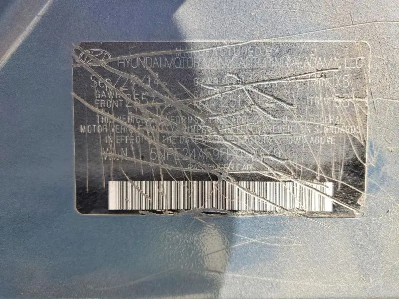 2015 HYUNDAI SONATA SE  