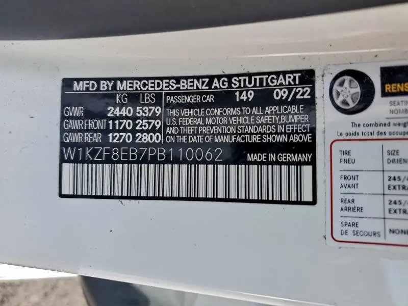 2023 MERCEDES-BENZ E 350 4MATIC  