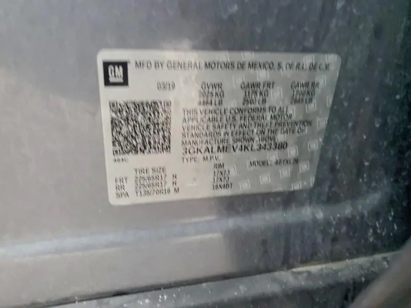 2019 GMC TERRAIN SLE  