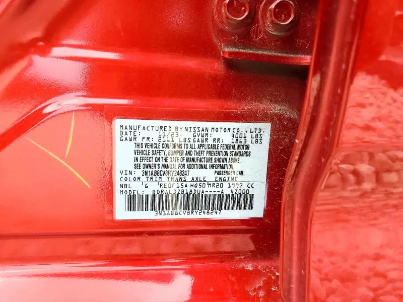 2024 NISSAN SENTRA SV  