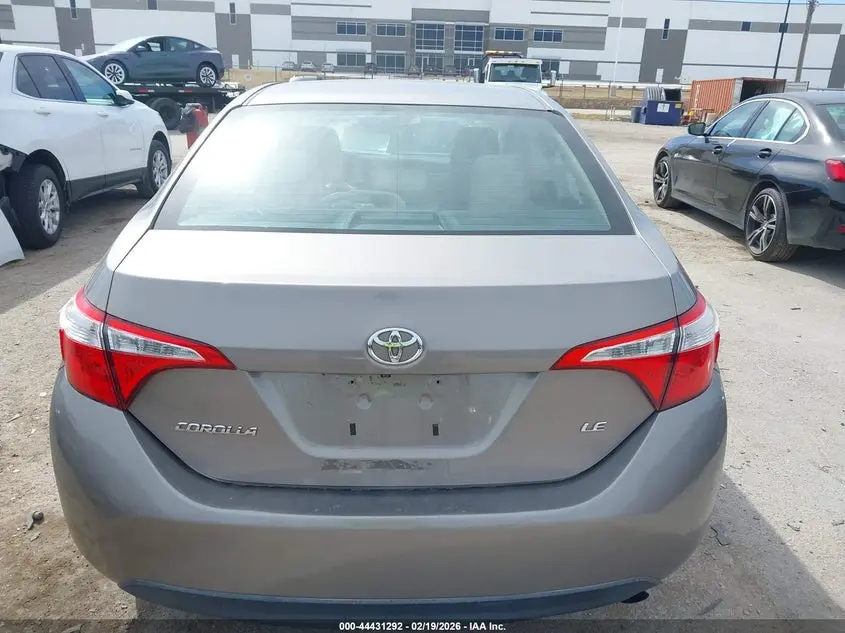 2015 TOYOTA COROLLA LE