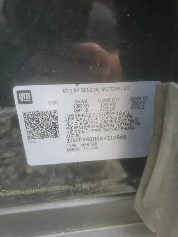 2022 CHEVROLET BOLT EUV LT  