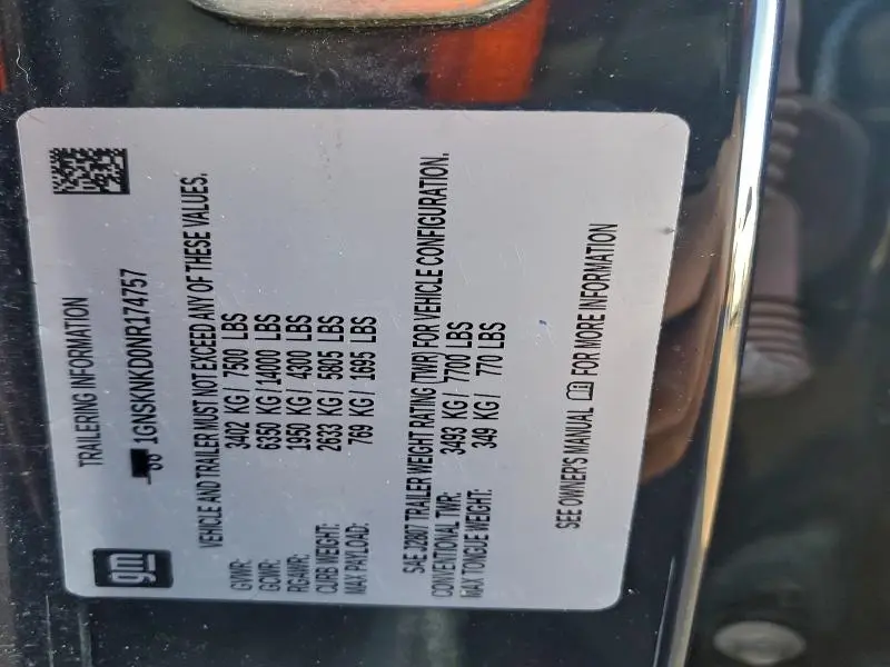 2022 CHEVROLET TAHOE K1500 LT  