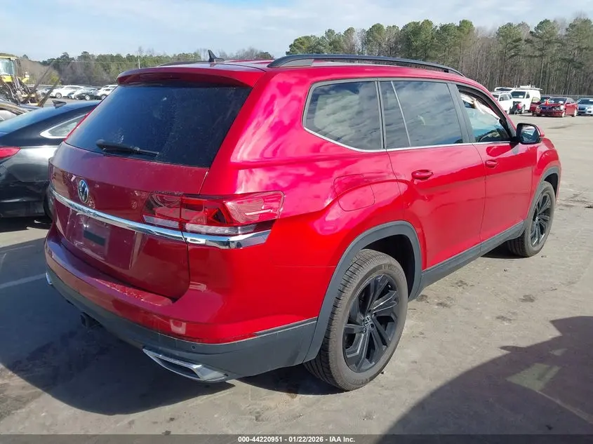 2022 VOLKSWAGEN ATLAS 3.6L V6 SE W/TECHNOLOGY