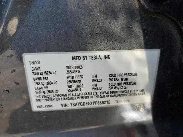 2023 TESLA MODEL Y   