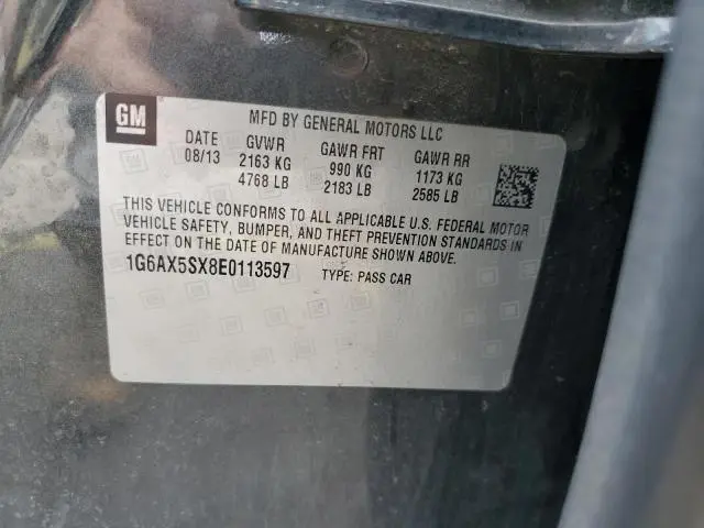 2014 CADILLAC CTS LUXURY COLLECTION  