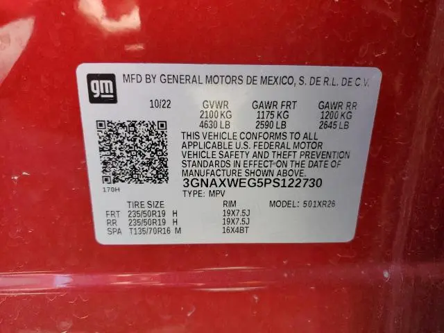 2023 CHEVROLET EQUINOX RS  