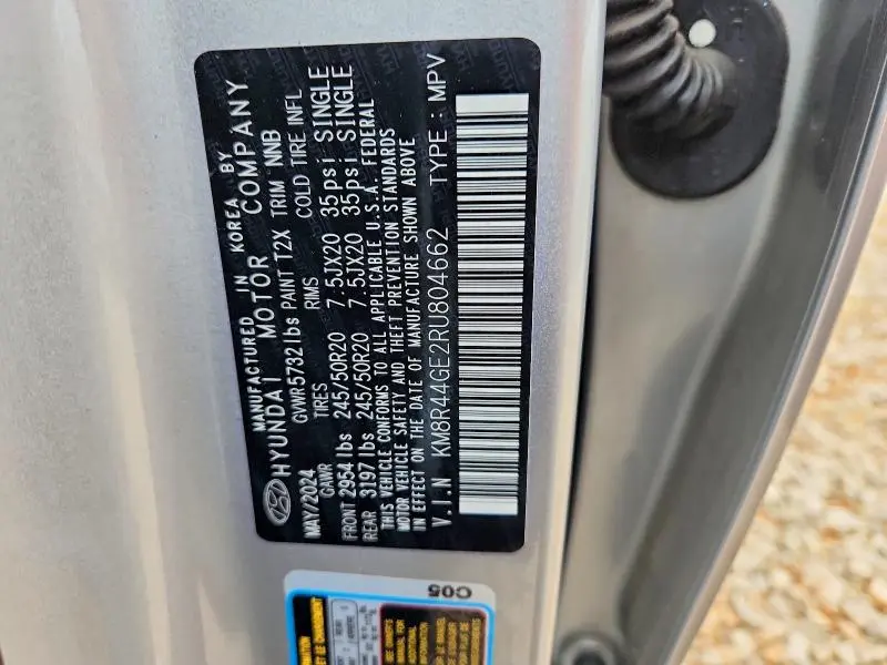 2024 HYUNDAI PALISADE SEL PREMIUM  