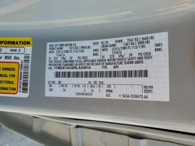 2024 FORD BRONCO BLACK DIAMOND  