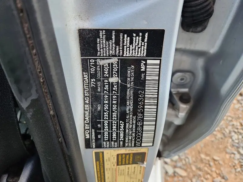 2011 MERCEDES-BENZ GLK 350 4MATIC  