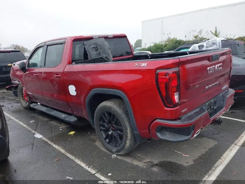 2022 GMC SIERRA 1500 4WD  SHORT BOX ELEVATION WITH 3SB/4WD  STANDARD BOX ELEVATION