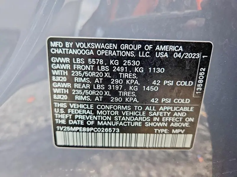 2023 VOLKSWAGEN ID.4 S  