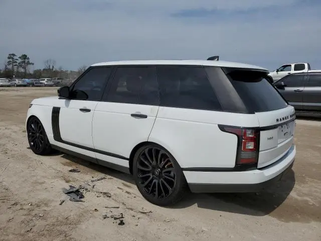 2017 LAND ROVER RANGE ROVER HSE  
