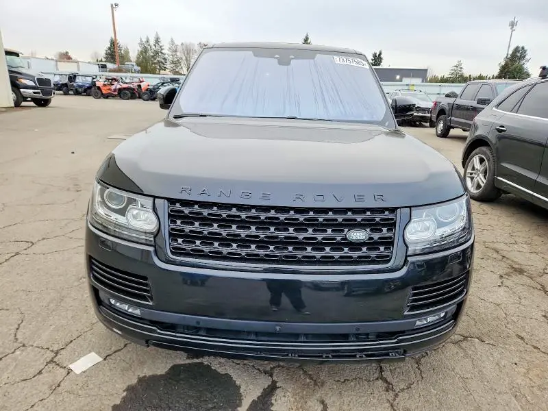 2017 LAND ROVER RANGE ROVER SUPERCHARGED  