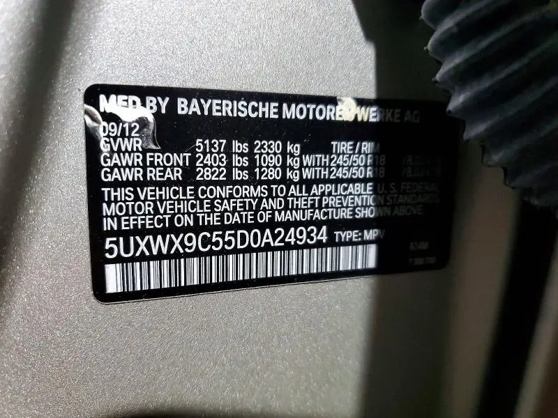 2013 BMW X3 XDRIVE28I  