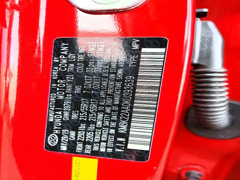 2019 HYUNDAI KONA SEL  