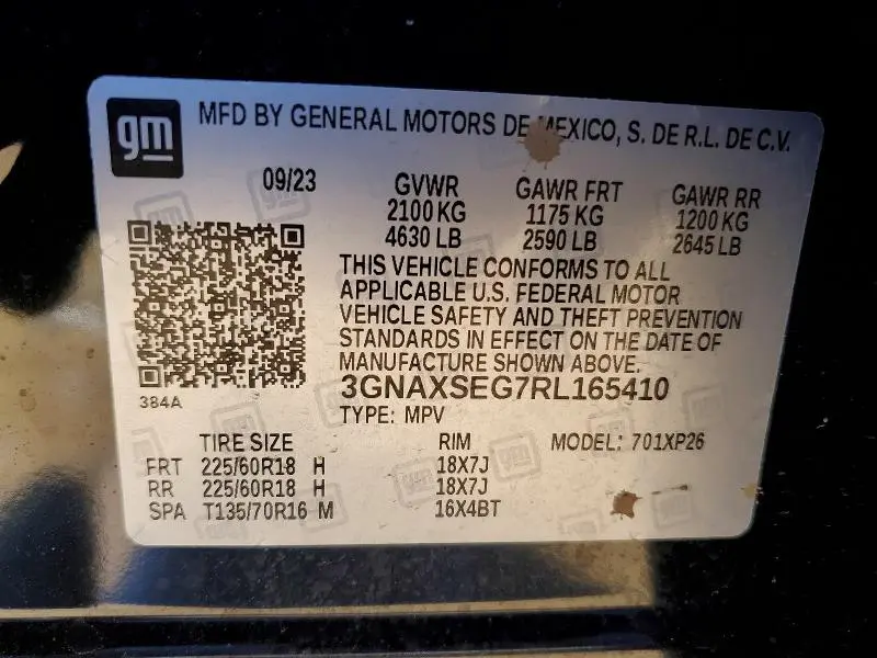 2024 CHEVROLET EQUINOX LS  