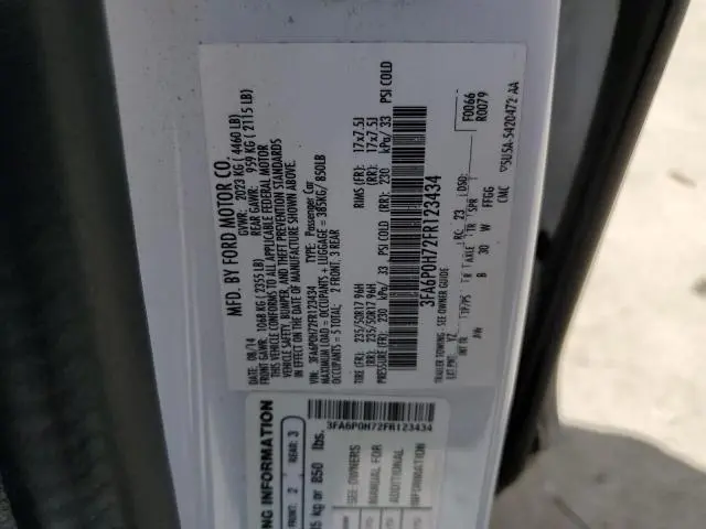 2015 FORD FUSION SE  