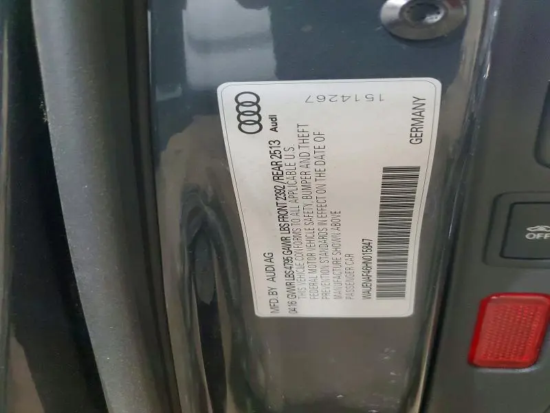 2017 AUDI A4 PREMIUM PLUS  