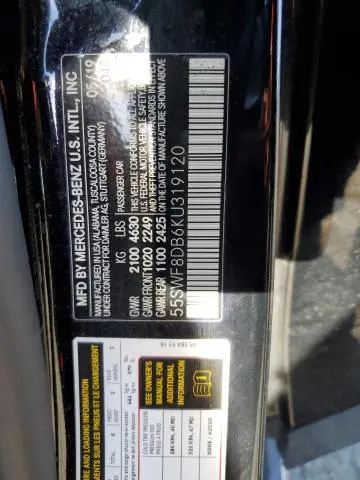 2019 MERCEDES-BENZ C 300  