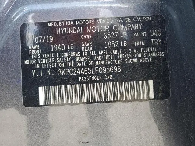 2020 HYUNDAI ACCENT SE  