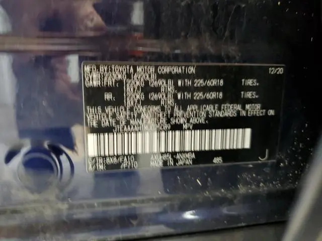 2021 TOYOTA VENZA LE  