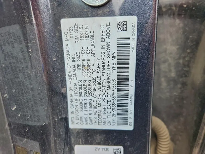 2023 HONDA CR-V SPORT  