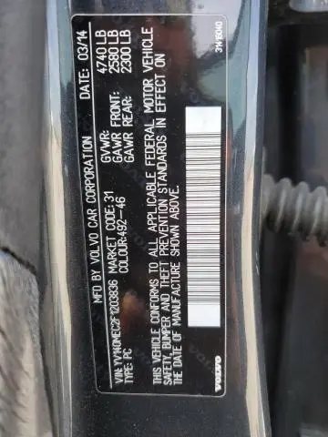 2015 VOLVO V60 PREMIER+  