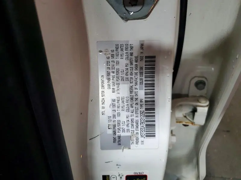 2011 MAZDA CX-9   