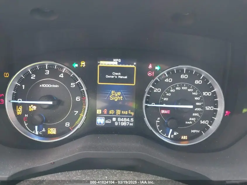2019 SUBARU ASCENT LIMITED