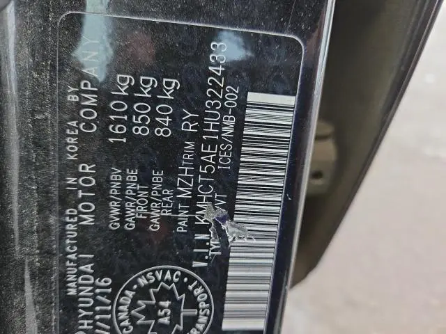 2017 HYUNDAI ACCENT SE  