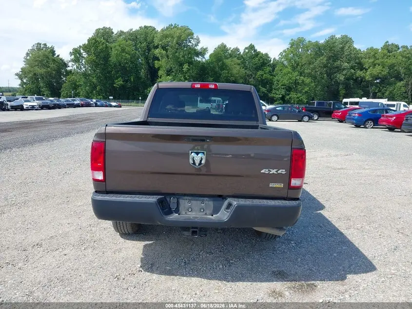 2018 RAM 1500 TRADESMAN  4X4 5'7 BOX