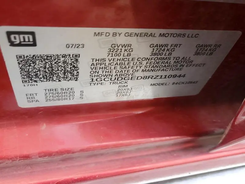 2024 CHEVROLET SILVERADO K1500 LTZ  