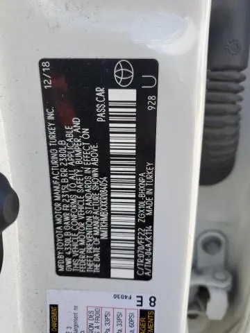 2019 TOYOTA C-HR XLE  