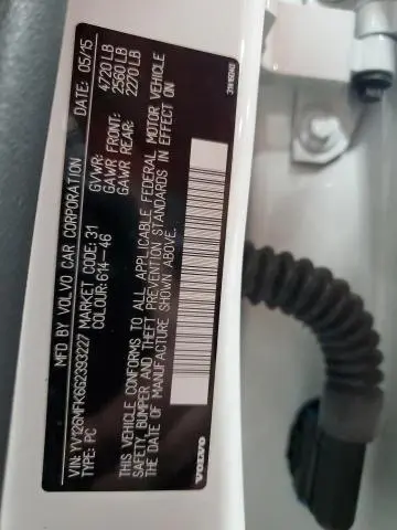 2016 VOLVO S60 PREMIER  