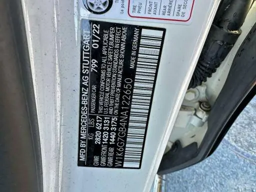 2022 MERCEDES-BENZ S 580 4MATIC  