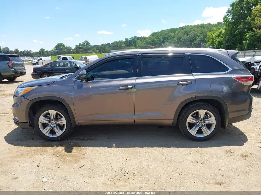 2016 TOYOTA HIGHLANDER LIMITED V6