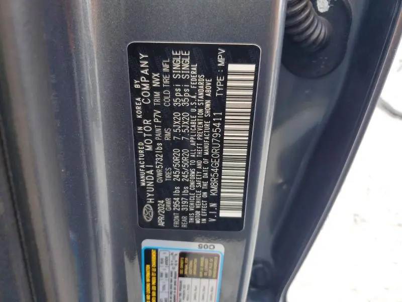 2024 HYUNDAI PALISADE LIMITED  