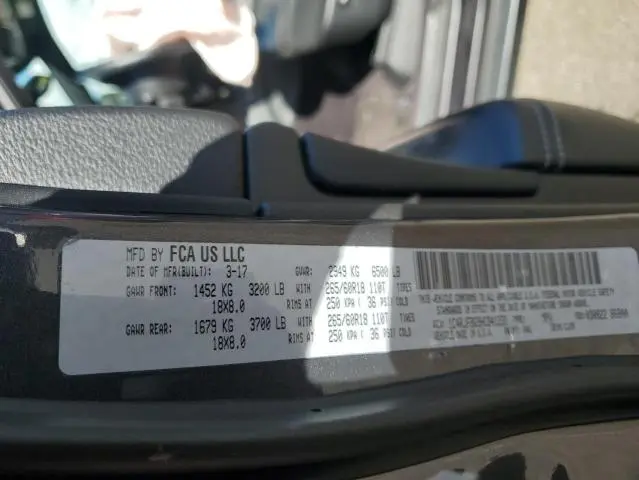 2017 JEEP GRAND CHEROKEE LIMITED  