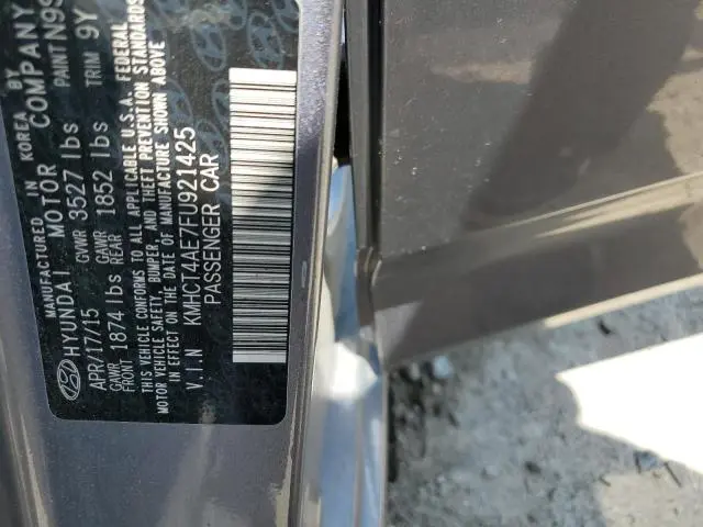 2015 HYUNDAI ACCENT GLS