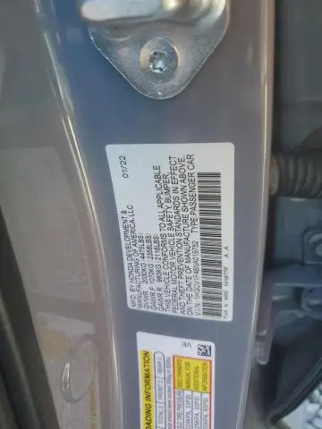2022 HONDA ACCORD SPORT SE