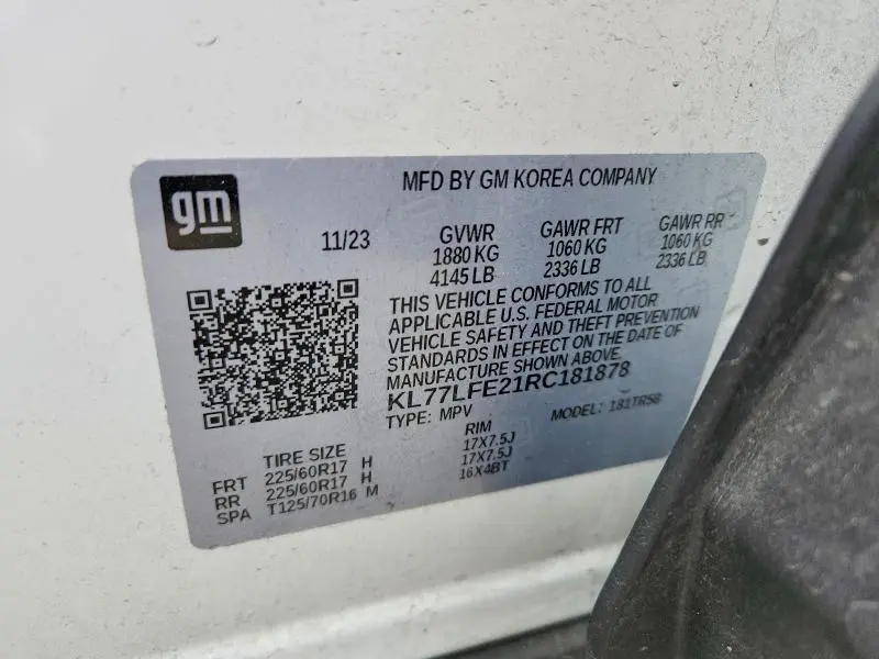 2024 CHEVROLET TRAX LS  