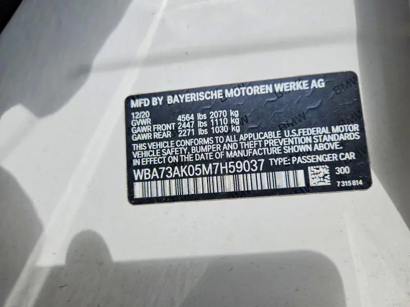 2021 BMW 228XI   